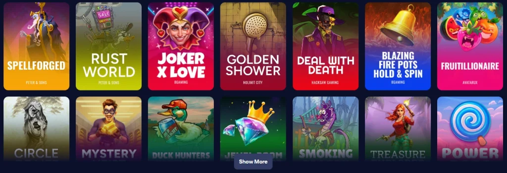 Podgląd strony afiliacyjnej Fireball Casino